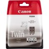 CANON Twin Pack Tinte schwarz PGI-35 TWIN PIXMA iP 100 2x9.3ml