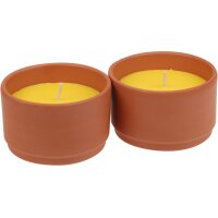 STEINHART Outdoor Kerze Terra 50x80mm 2043220000 gelb 2...