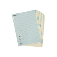 BIELLA Répertoires carton 210g A4 46244000U bleu/jaune 1-10