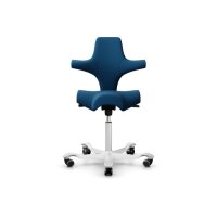 HAG Chaise de bureau Capisco 8106 8106-STD bleu/blanc