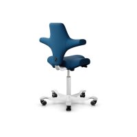 HAG Chaise de bureau Capisco 8106 8106-STD bleu/blanc