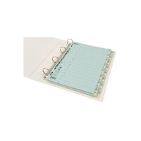 BIELLA Répertoires carton 210g A4 46244300U bleu/jaune 1-31