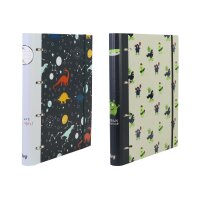 ANCOR Ringbuch A4 116403 BLOG PLAY ME,4-Ringe,liniert