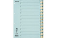BIELLA Register Karton blau gelb A4 46244500U 1-52 210g