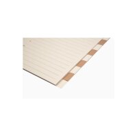 BIELLA Répertoires carton A4 46444100U brun/beige 12 pcs.