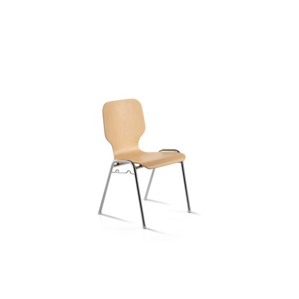 MAYER Besucherstuhl Wood 21150191 stapelbar
