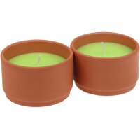 STEINHART Outdoor Kerze Terra 50x80mm 2043206000 limette...