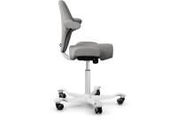 HAG Chaise de bureau Capisco 8106 8106-STD gris/blanc