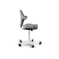 HAG Chaise de bureau Capisco 8106 8106-STD gris/blanc