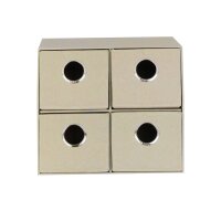 ANCOR Schubladen Box 116168 ECOLOGIQUE, 4 Schubladen