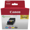CANON Multipack Tinte BKCMY CLI-551PACK PIXMA iP7250 7ml