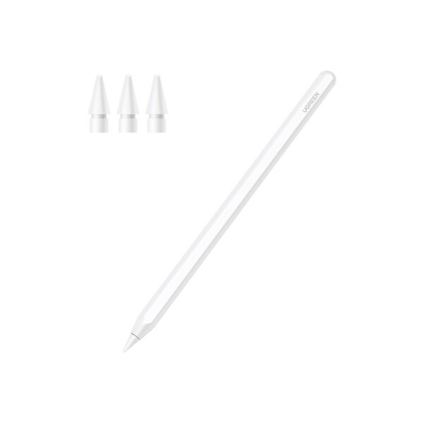 UGREEN Smart Stylus Pen for iPad 15910 Magnetic Charging, White