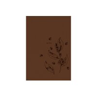 NATUR VERLAG Notizbuch Crushpaper A5 11013N Kaffee Mono,...