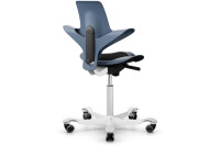 HAG Chaise de bureau Capisco 8010 PULS8010 bleu/blanc