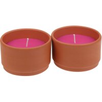 STEINHART Outdoor Kerze Terra 50x80mm 2043216000 pink 2...