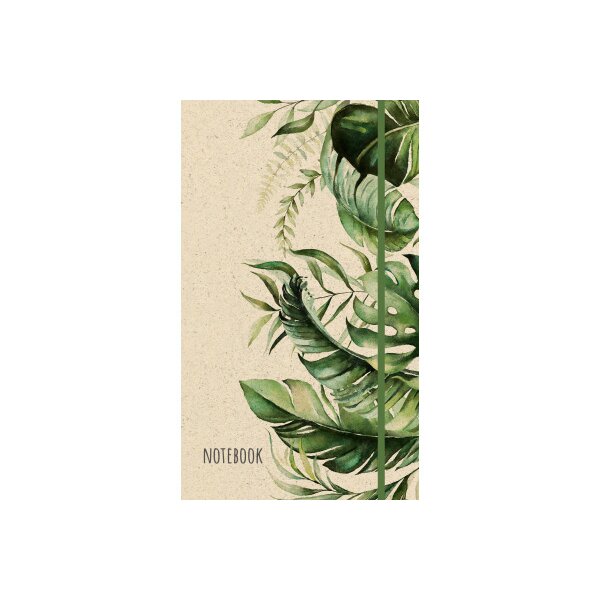 NATUR VERLAG Notizbuch Hardcover 13x21cm 10900N Jungle, blanko