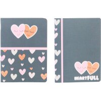 ANCOR Cahier A4 118247 BLOG HEARTS,90g,lignés 48f.