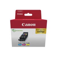 CANON Multipack Tinte CMY CLI-526 PIXMA iP4850 3x9ml