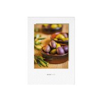 NATUR VERLAG Notizbuch Crushpaper A5 11012N Olive Foto,...