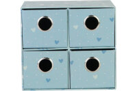 ANCOR Schubladen Box 117943 BLOG SWEET BLUE 4 Schubladen