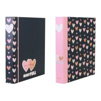 ANCOR Ringbuch A4 118209 BLOG HEARTS, 4 Ringe
