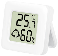 LogiLink Thermo-Hygrometer-Set, weiss, 3er Set