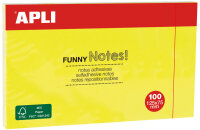 APLI Notes adhésives FUNNY Notes!, 125 x 75 mm,...