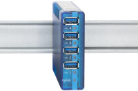 W&T Hub USB 3.0 Industry, 4 ports
