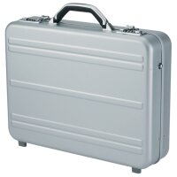 ALUMAXX Laptop-Attaché-Koffer "MERCATO", Aluminium, silber