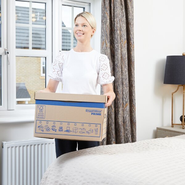 Fellowes BANKERS BOX Carton déménagement SmoothMove FastFold