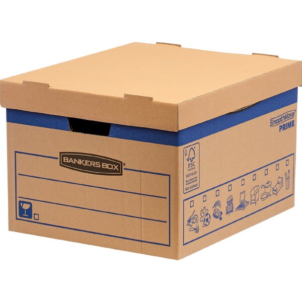 Fellowes BANKERS BOX Carton déménagement SmoothMove FastFold