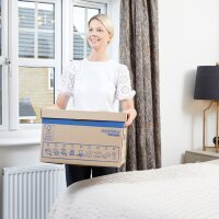 Fellowes BANKERS BOX Carton déménagement SmoothMove FastFold