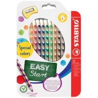 STABILO Crayon de couleur EASYcolors R, étui de 12