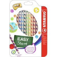 STABILO Crayon de couleur EASYcolors R, étui de 12