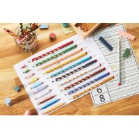 STABILO Crayon de couleur triangulaire EASYcolors R, vert