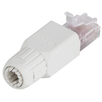 Connecteur RJ45 pour montage sur le terrain, cat. 6A