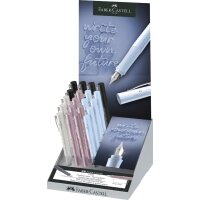 FABER-CASTELL Stylo plume GRIP 2010 M, en présentoir