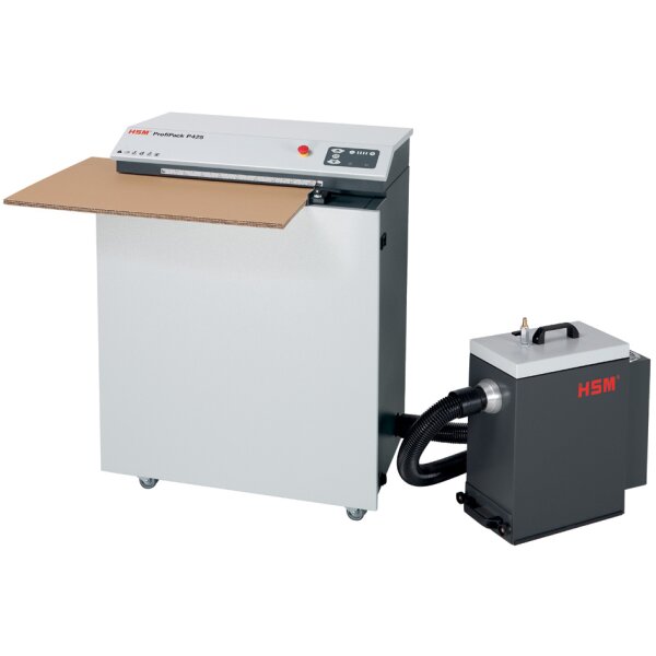 HSM Dépoussiéreur DE 1/8 pour ProfiPack P425,anthracite/gris