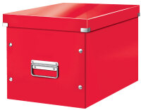 LEITZ Ablagebox Click & Store WOW Cube L, rot