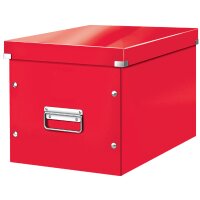 LEITZ Ablagebox Click & Store WOW Cube L, rot