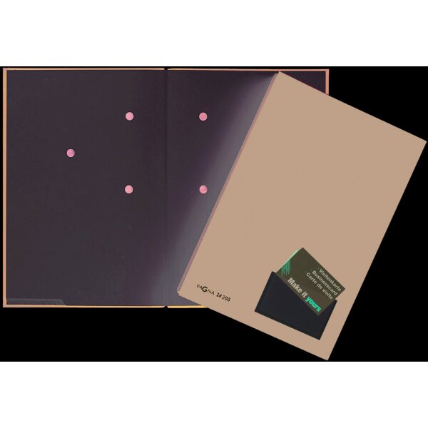 PAGNA parapheur Color, format A4, 20 compartiments, argent