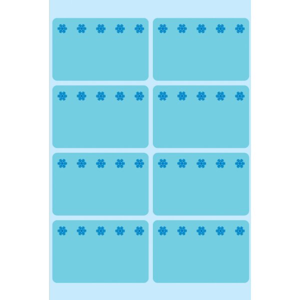 HERMA Etiquette pour surgelés VARIO, 76 x 23 mm, blanc