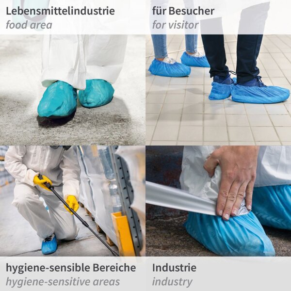 HYGOSTAR CPE-Überschuh, Länge: 410 mm, weiss