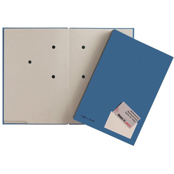 PAGNA parapheur Color, format A4, 20 compartiments, bleu