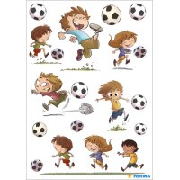 HERMA Sticker DECOR Footballeur en action