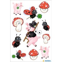 HERMA Sticker DECOR Glückspilze