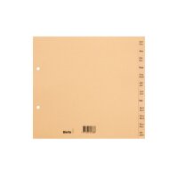BIELLA Kartonregister A4 19441300U braun Dez-Jan DE/FR