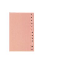 BIELLA Kartonregister A4 3/4 H. 19442400U braun A-Z...