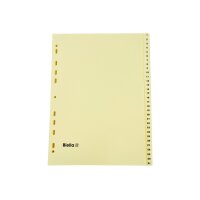 BIELLA Répertoires carton A4 19443100U jaune 1-31