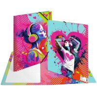 HERMA Chemise à élastique Music Girl,...